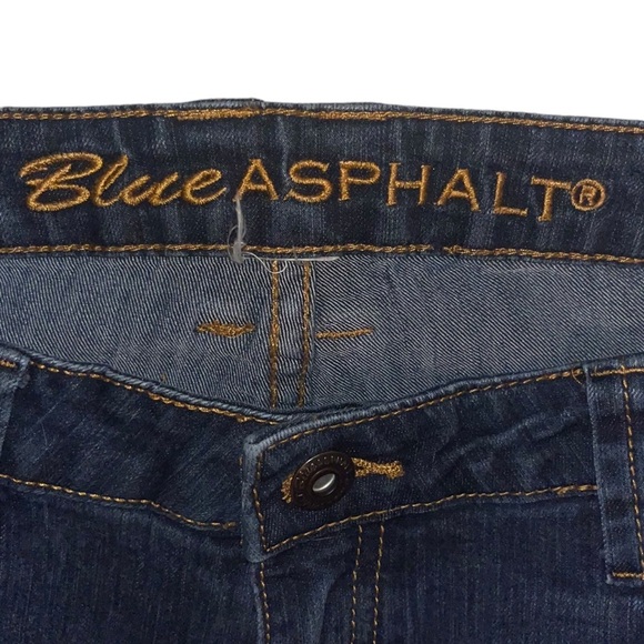 Blue Asphalt Dark Skinny Jeans Juniors 11 Regular - Picture 6 of 11